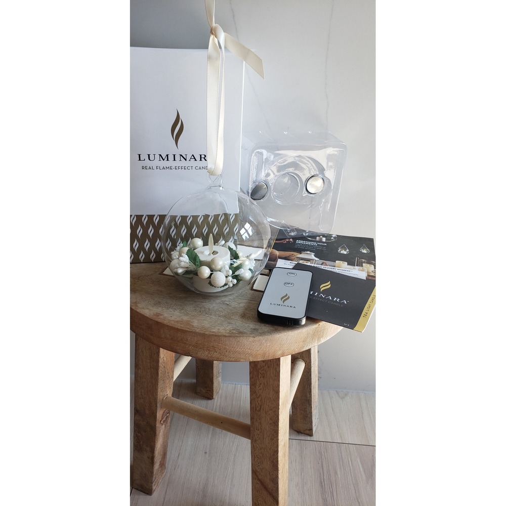 Luminara Flameless‎ Candle Real Flame Effect Remote Timer Tea LED Light Ornament